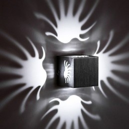 Modern Light Aluminum Flush Mount Wall Lamp Decorate Wall Lights