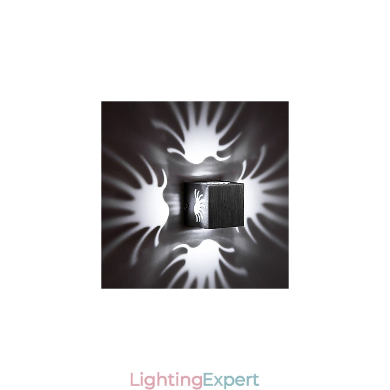 Modern Light Aluminum Flush Mount Wall Lamp Decorate Wall Lights