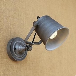 Traditional Classic Rustic Lodge Novelty Painting Feature for Swing Arm Eye Protection Ambient Light
