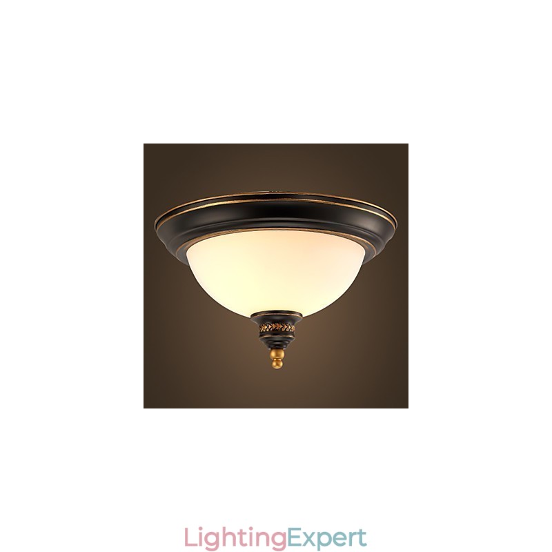Simple Pastoral Ceiling Lamps Bronze Phnom Penh American Country European Ceiling Lamps Lamp