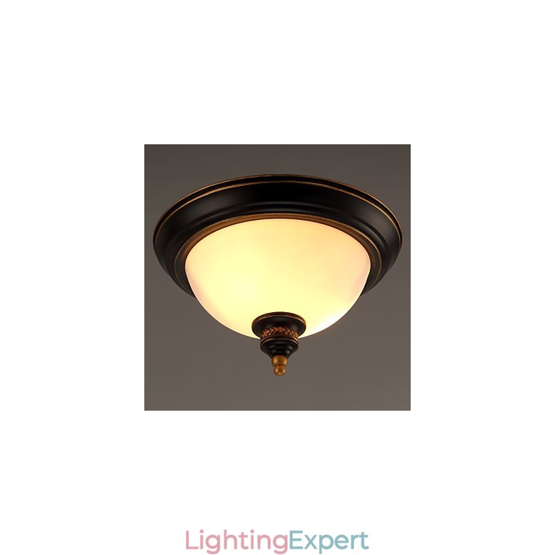 Simple Pastoral Ceiling Lamps Bronze Phnom Penh American Country European Ceiling Lamps Lamp
