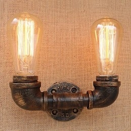 Country Retro Painting Feature for Mini Style Ambient Light Wall Sconces Wall Light