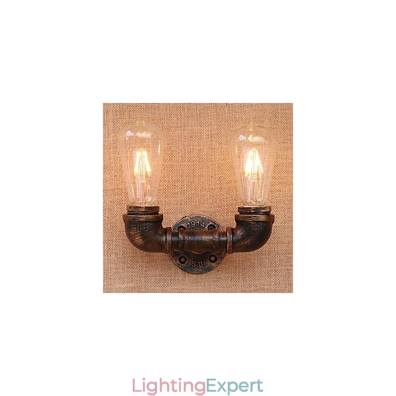 Country Retro Painting Feature for Mini Style Ambient Light Wall Sconces Wall Light