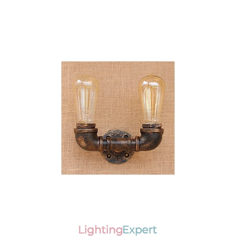 Country Retro Painting Feature for Mini Style Ambient Light Wall Sconces Wall Light