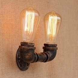 Country Retro Painting Feature for Mini Style Ambient Light Wall Sconces Wall Light