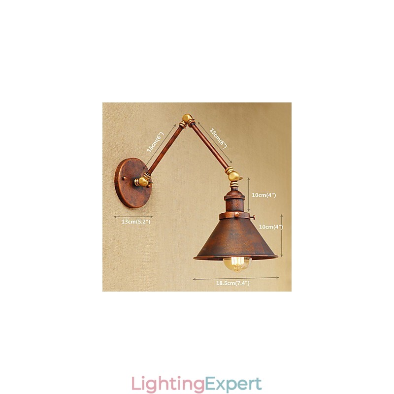Wall Sconce Brass Vintage Industrial Wall Lamp Light Home Lighting Indoor Decor Wall Sconce