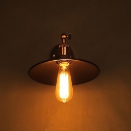 Traditional Classic Rustic Lodge Country Painting Feature for Swing Arm Ambient Light Wall Sconces Wall Light