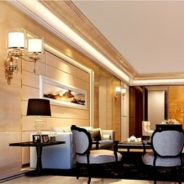 Modern Contemporary Electroplated Feature for Eye Protection Ambient Light Wall Sconces Wall Light