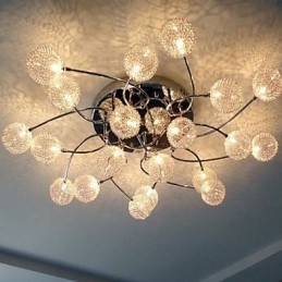 Simple Circular Ceiling lamps Iron lamp lighting