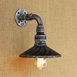 Rustic Lodge Country Retro Painting Feature for Mini Style Ambient Light Wall Sconces