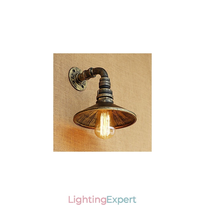 Rustic Lodge Country Retro Painting Feature for Mini Style Ambient Light Wall Sconces