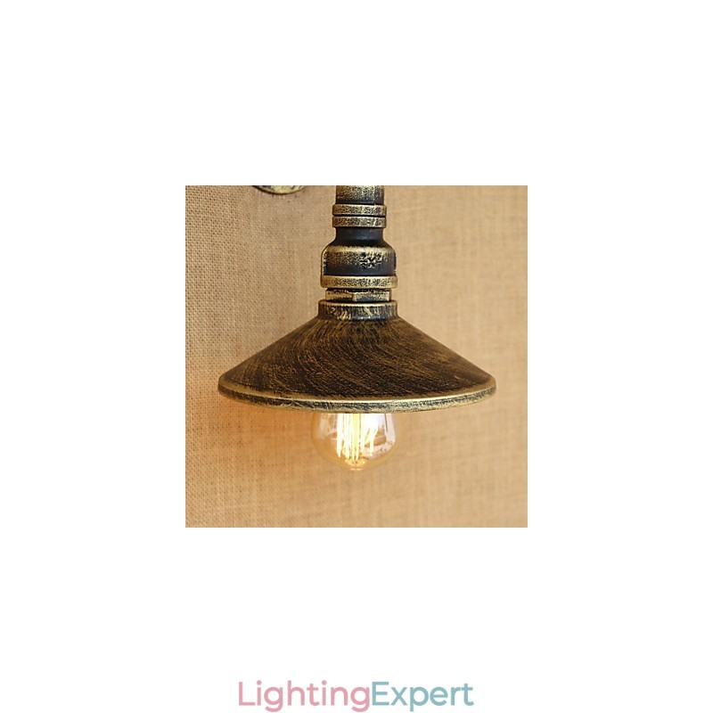 Rustic Lodge Country Retro Painting Feature for Mini Style Ambient Light Wall Sconces