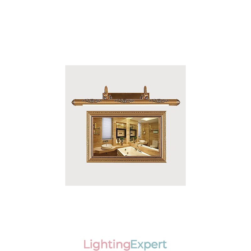 Mirror Lamp 80CM 1Traditional Vintage Antique Brass Feature for