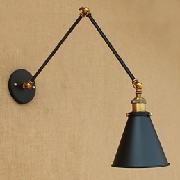 Rustic Lodge Country Painting Feature for Swing Arm Ambient Light Swing Arm Lights