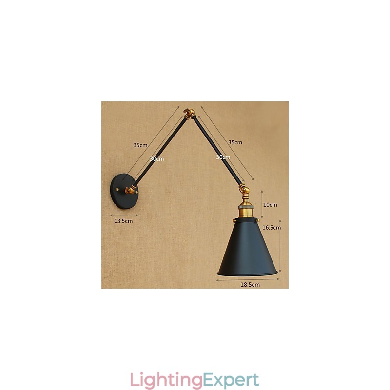 Rustic Lodge Country Painting Feature for Swing Arm Ambient Light Swing Arm Lights