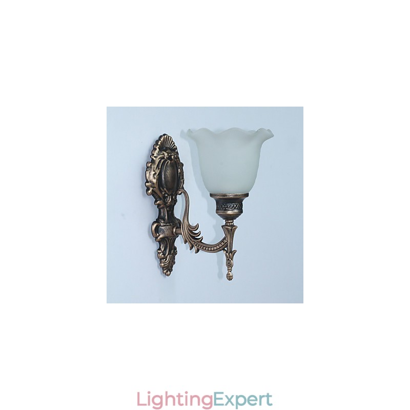 European Style Retro Wall Lamp Hotel Corridor Lamp Corridor light Mirror Front lamp Single Head Bedside Lamp