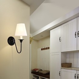 Rustic Lodge Black Oxide Finish Feature for Eye Protection Ambient Light Wall Sconces Wall Light