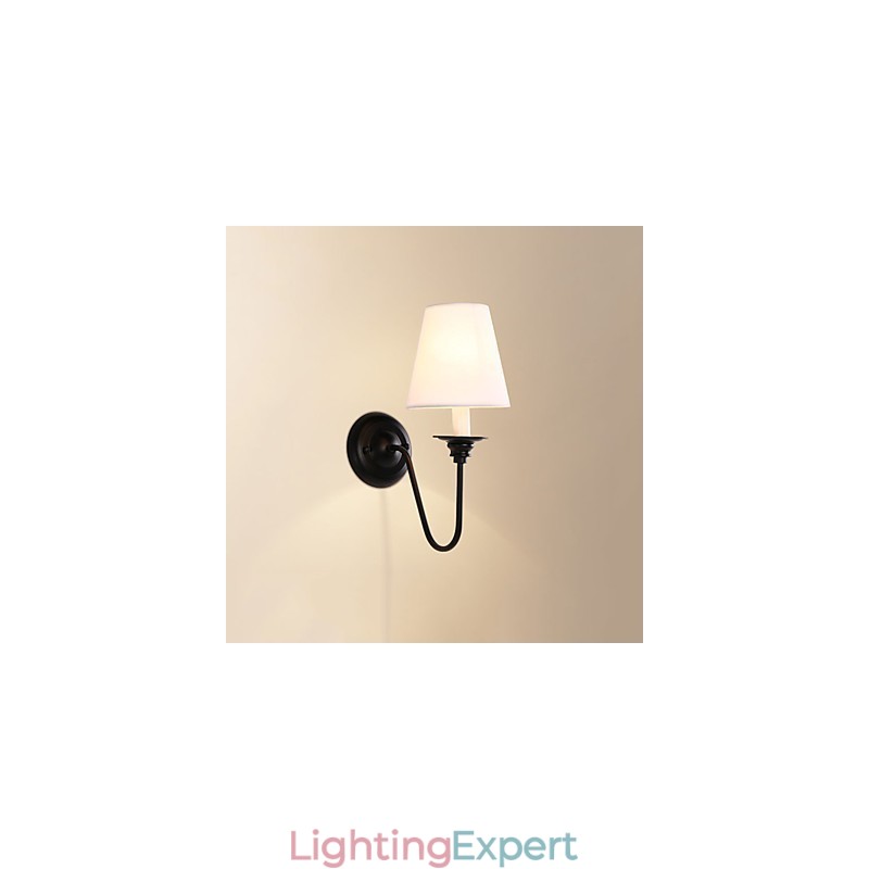 Rustic Lodge Black Oxide Finish Feature for Eye Protection Ambient Light Wall Sconces Wall Light