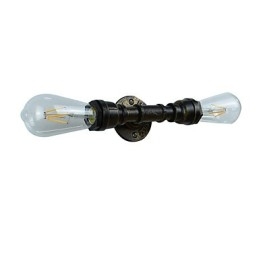 Rustic Lodge Traditional Classic Antique Brass Feature for Ambient Light Wall Sconces Wall Light