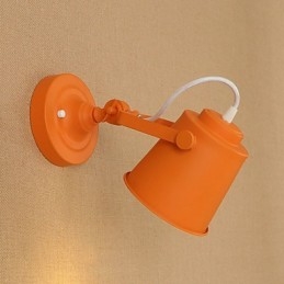Painted Steel Wall Lamp Dumb Black American Coffee Decoration Retro Wall Light Lightsaber Lamp On Wall