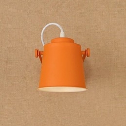 Painted Steel Wall Lamp Dumb Black American Coffee Decoration Retro Wall Light Lightsaber Lamp On Wall