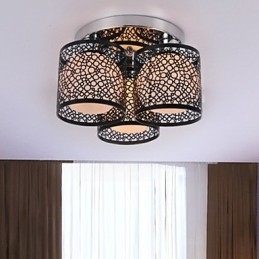 Modern Contemporary Painting Metal Flush Mount