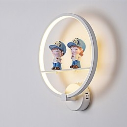 The New Hotel Bedroom Bedside Lamp Wall Lamp Aluminum Modern Minimalist Walls Aisle Lights Decorative Lamp Children Room Lamps
