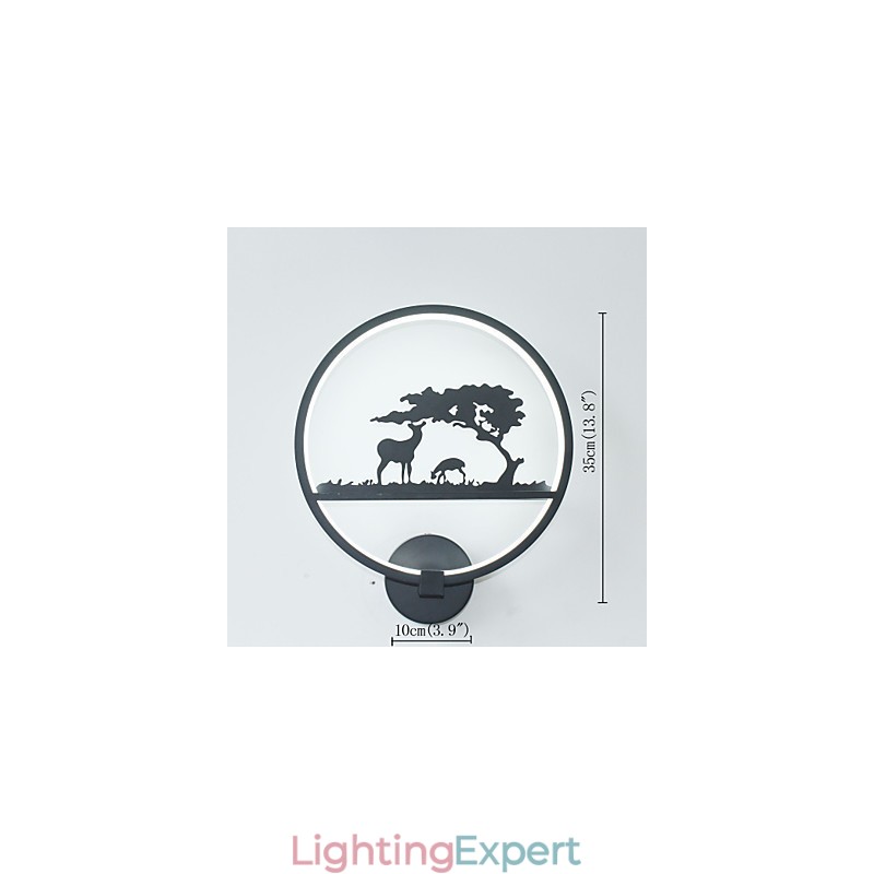 The Nordic Modern Minimalist Aluminum TV Wall Lamp Aisle Stairs Bedroom Bedside Lamp Wall Lamp Hotel Corridor Lights