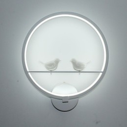 The Bedroom Wall Lamp Bedside Lamp And Creative Personality Of Modern Minimalist Circular Stairs Corridor Wall Lamp