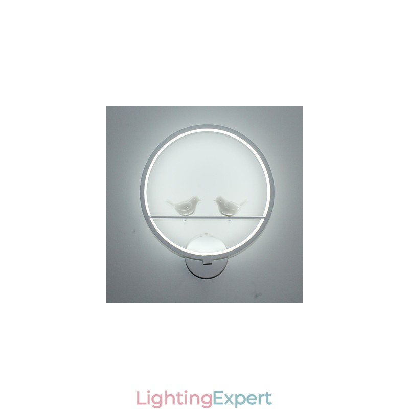 The Bedroom Wall Lamp Bedside Lamp And Creative Personality Of Modern Minimalist Circular Stairs Corridor Wall Lamp
