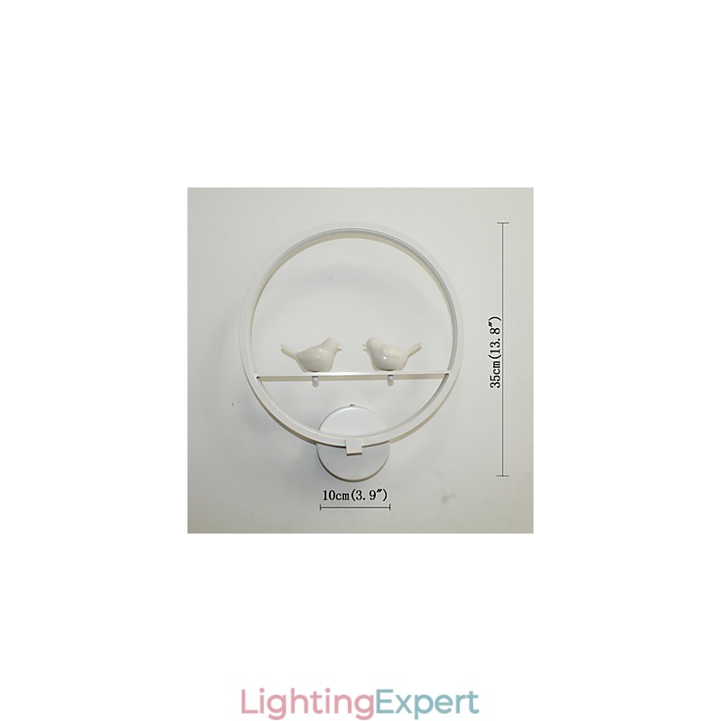 The Bedroom Wall Lamp Bedside Lamp And Creative Personality Of Modern Minimalist Circular Stairs Corridor Wall Lamp