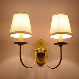 Rustic Lodge Simple Vintage Painting Feature Ambient Light Wall Sconces Wall Light