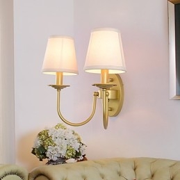 Rustic Lodge Simple Vintage Painting Feature Ambient Light Wall Sconces Wall Light