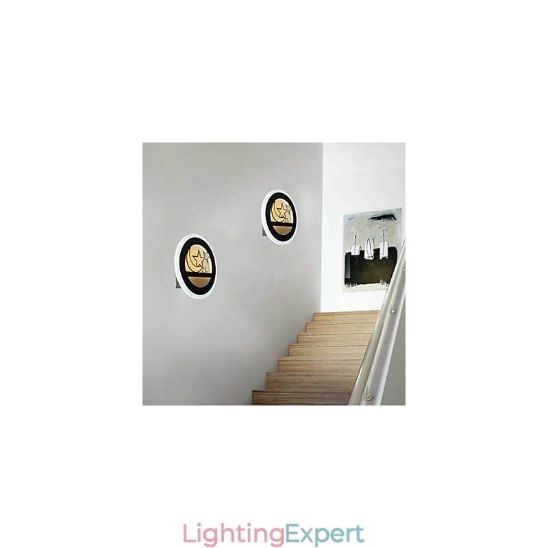 Modern Minimalist Wall Lamp Entrance Stair Lamp Creative Hotel La Terrazza Project Lamps