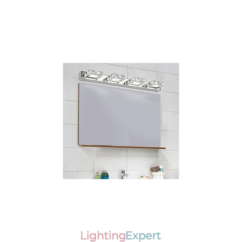 Bathroom Vanity Light Crystal Make Up Mirror Light 4 lights Bathroom Bedroom Lighting