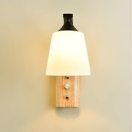 Simple Country Feature for Eye Protection Ambient Light Wall Sconces Wall Light New Chinese Modern Minimalist Creative Bedroom Bedside