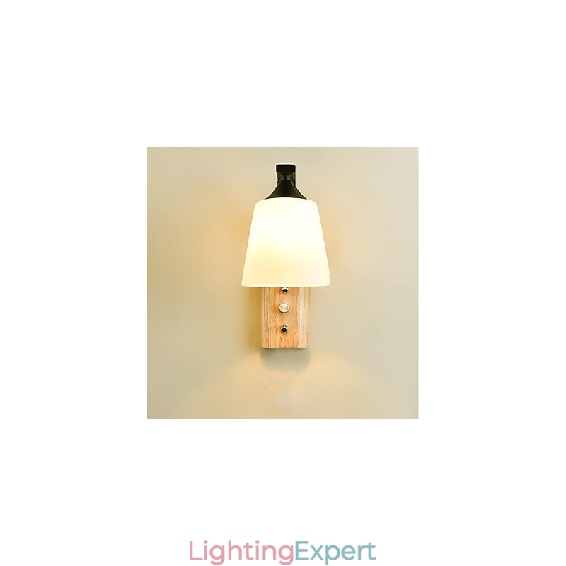 Simple Country Feature for Eye Protection Ambient Light Wall Sconces Wall Light New Chinese Modern Minimalist Creative Bedroom Bedside