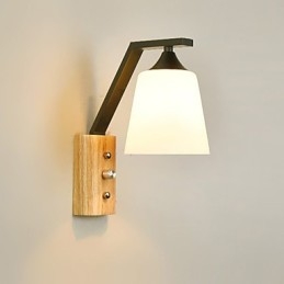 Simple Country Feature for Eye Protection Ambient Light Wall Sconces Wall Light New Chinese Modern Minimalist Creative Bedroom Bedside