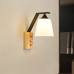 Simple Country Feature for Eye Protection Ambient Light Wall Sconces Wall Light New Chinese Modern Minimalist Creative Bedroom Bedside