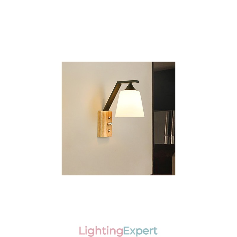 Simple Country Feature for Eye Protection Ambient Light Wall Sconces Wall Light New Chinese Modern Minimalist Creative Bedroom Bedside