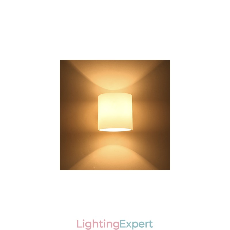 Novelty Country Feature for Mini Style Eye Protection Downlight Wall Sconces Wall Light Log Wood Bedroom Bedside Lamp