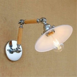 Rustic Lodge Country Chrome Feature for Swing Arm Ambient Light Swing Arm