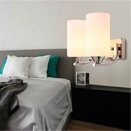 Simple Warm Living Room Bedroom Corridor Corridor Balcony Double Wall Lamp