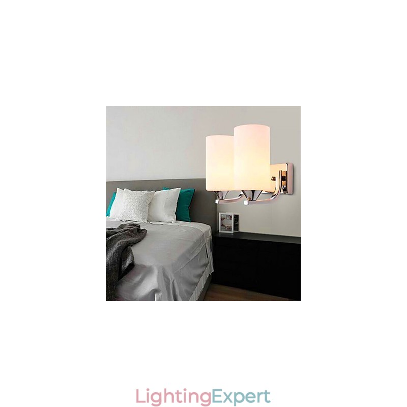 Simple Warm Living Room Bedroom Corridor Corridor Balcony Double Wall Lamp