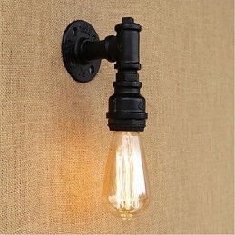 Rustic Lodge Painting Feature for Ambient Light Wall Sconces Wall Light