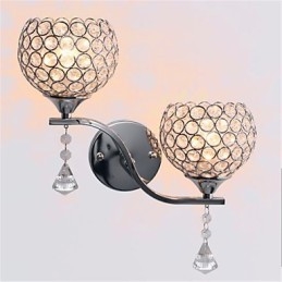 Modern Minimalist Living Room Corridor Corridor Crystal Wall Lamp