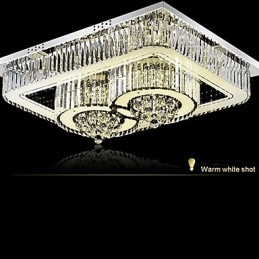 Modern Contemporary Glass Flush Mount