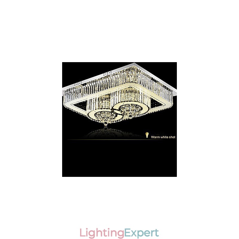 Modern Contemporary Glass Flush Mount