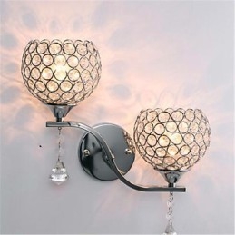 Modern Minimalist Living Room Corridor Corridor Crystal Wall Lamp