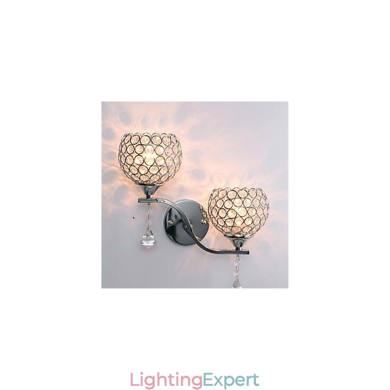 Modern Minimalist Living Room Corridor Corridor Crystal Wall Lamp